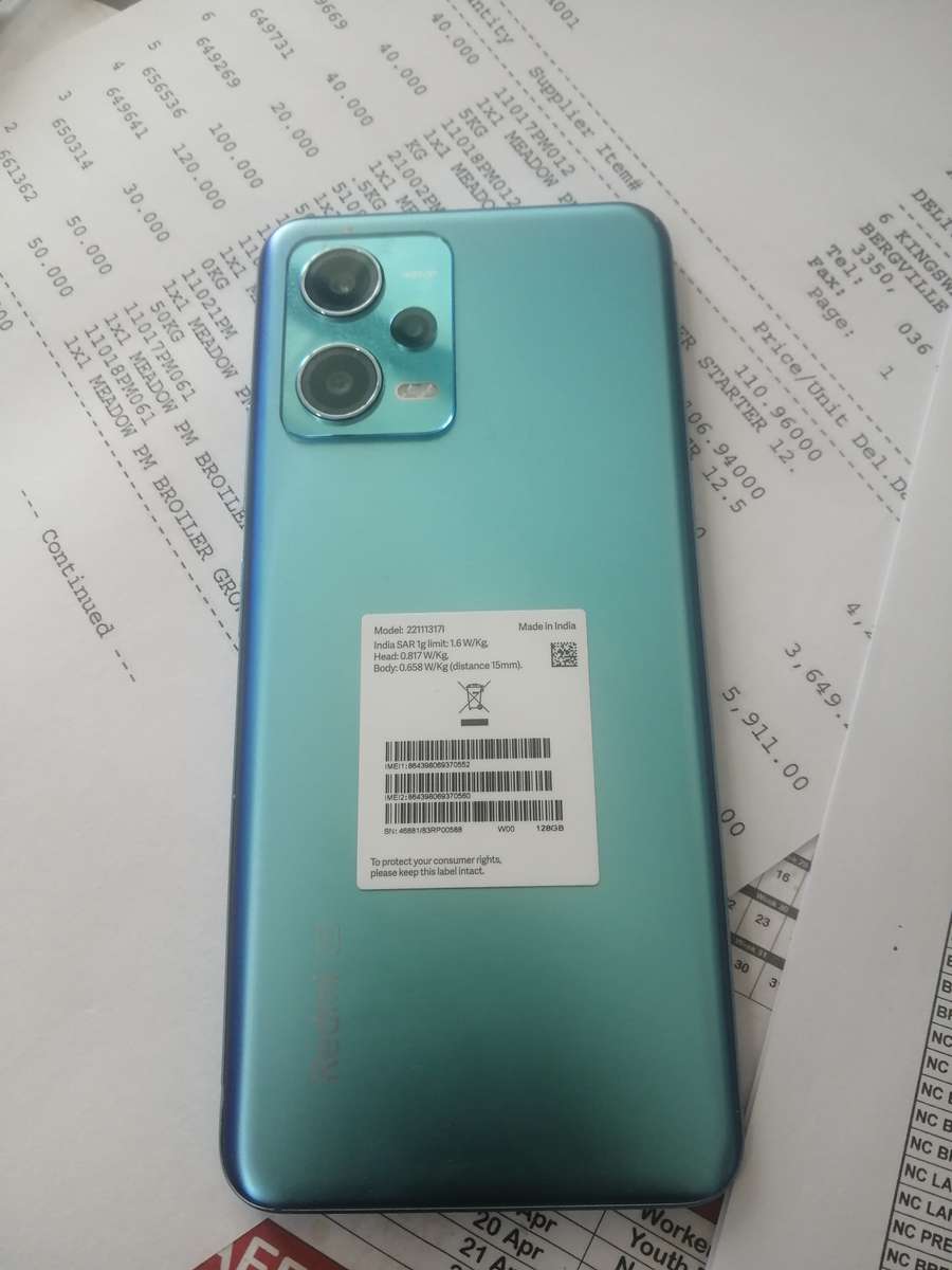 REDMI NOTE 12 5G ,READ CAREFULLY