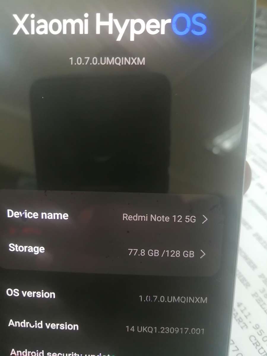 REDMI NOTE 12 5G ,READ CAREFULLY