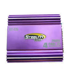 COLLECTIABLE OLD SCHOOL CALIBRA STEALTH 4CHANNEL AMP 2400W