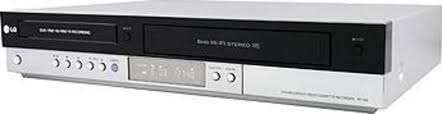 LG Dvd Recorder with VHS RC185 !!Copy old movies to DISC!!! two free video cassettes