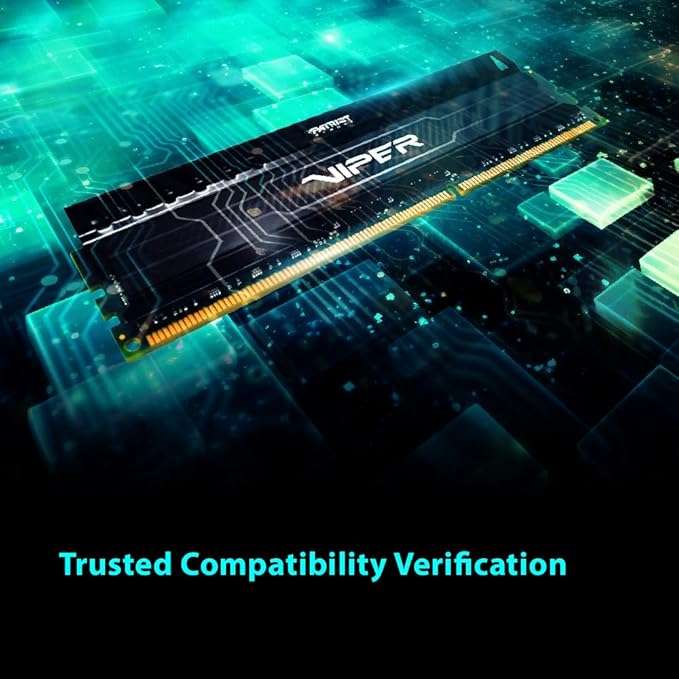 PATRIOT 16GB(2x8GB) Viper III DDR3 1866MHz (PC3 15000) CL10 Desktop Memory with Black Mamba Heatsink