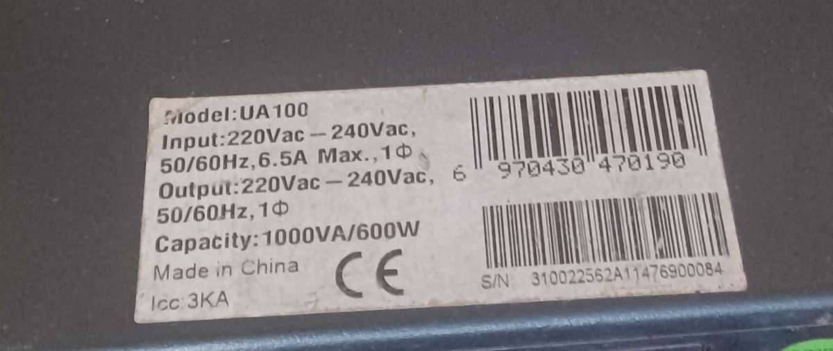 UPS 1000VA 600W KSTAR