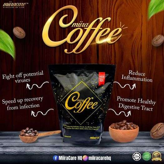 Miira-Coffee for immune system, lung health, libido and blood sugar regulator