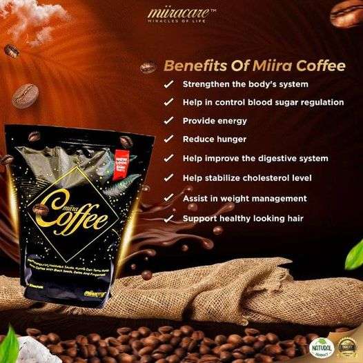 Miira-Coffee for immune system, lung health, libido and blood sugar regulator