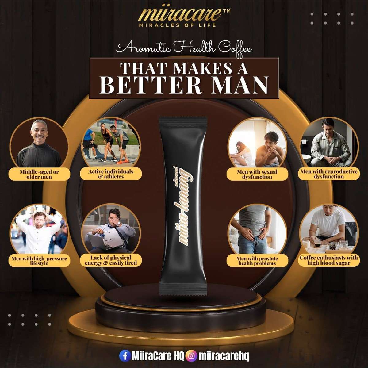 Miira Lanang For Prostate Health, Sexual function, Joint health (Men Only)