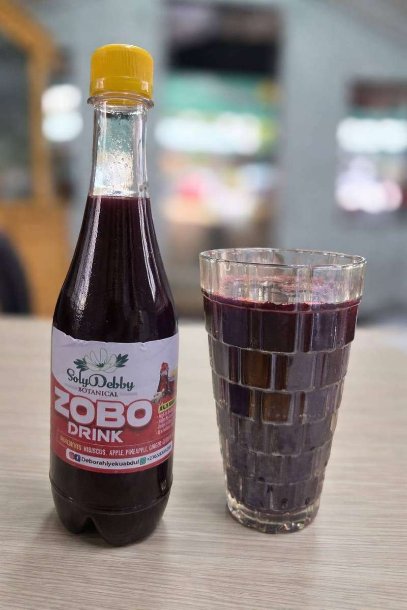 Zobo Drink 6 x 500ml (Hibiscus Tea With Apple, Pinnapple, ginger, cloves, and dates)