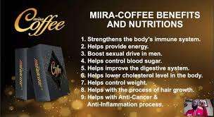 Miira-Coffee for immune system, lung health, libido and blood sugar regulator