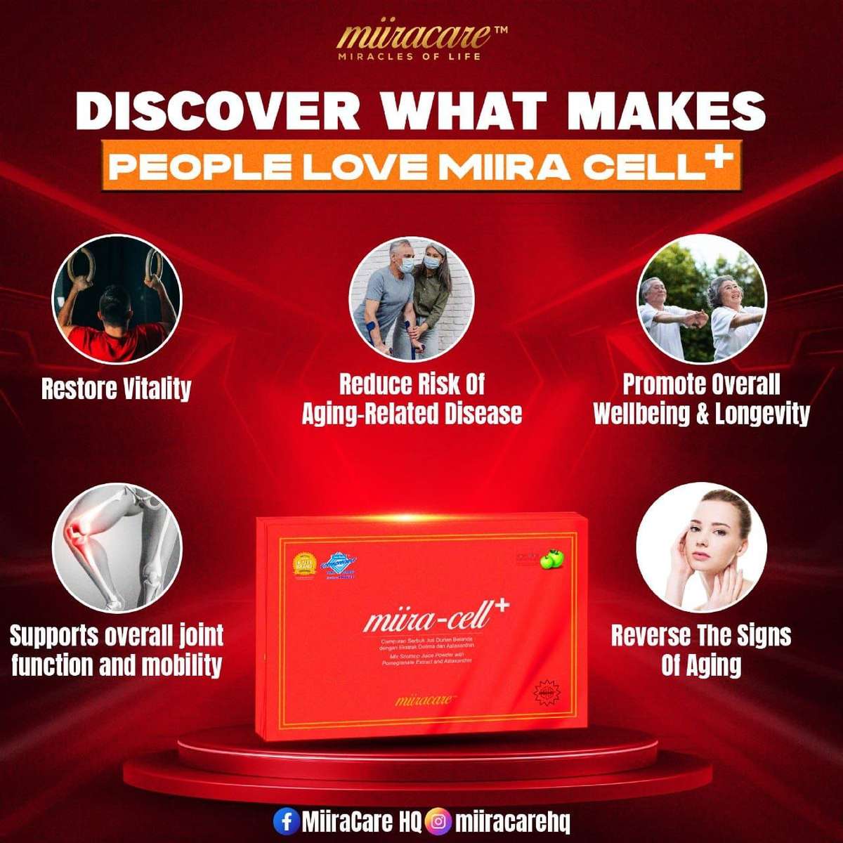 Miiracell+ Organic Stemcell Supplement