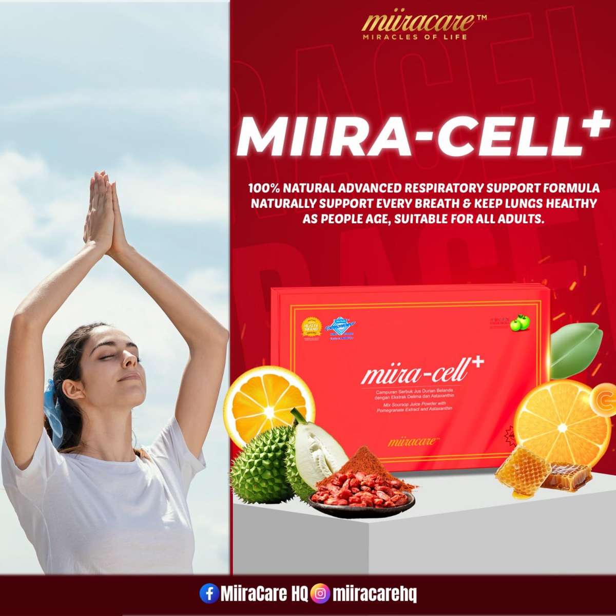Miiracell+ Organic Stemcell Supplement