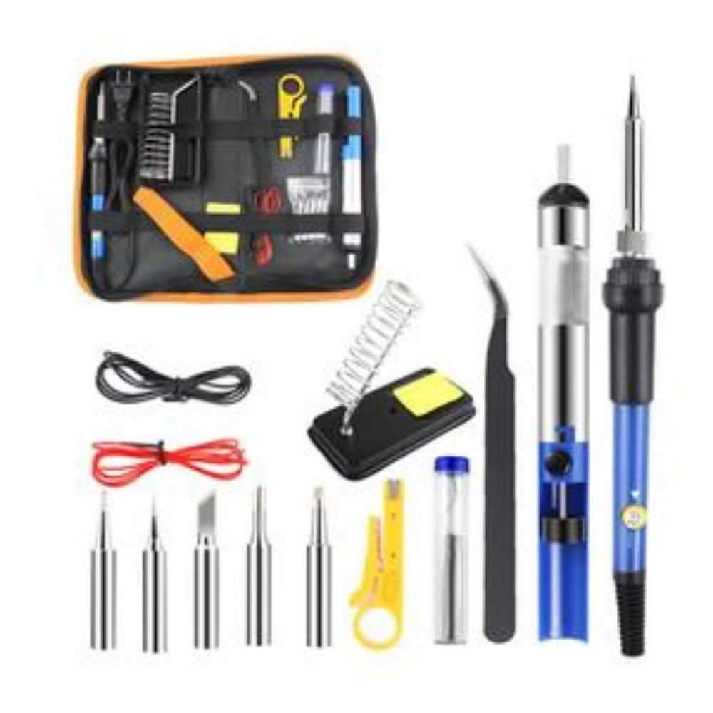 15 Piece Soldering Kit with lots of Accessories in Case