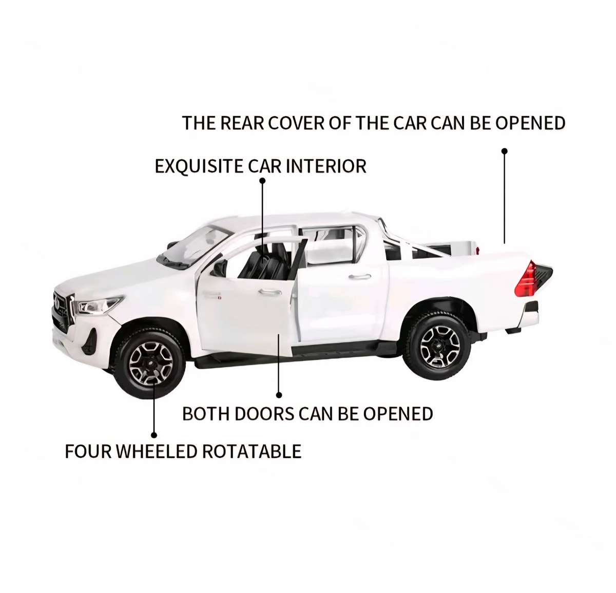 Toyota Hilux diecast model