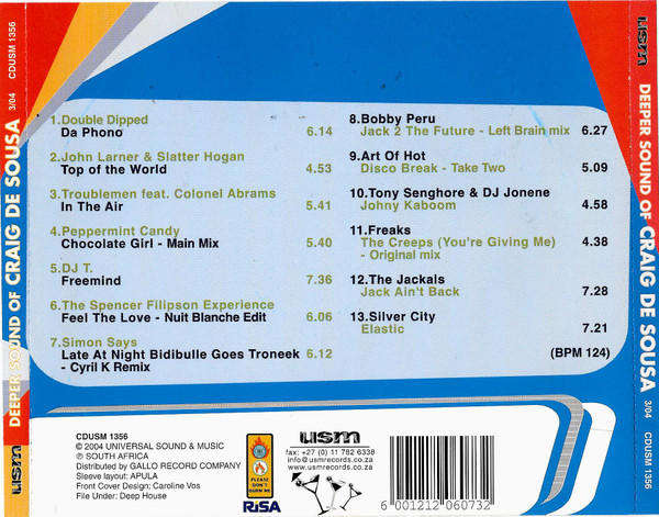 Deeper Sound Of Craig De Sousa