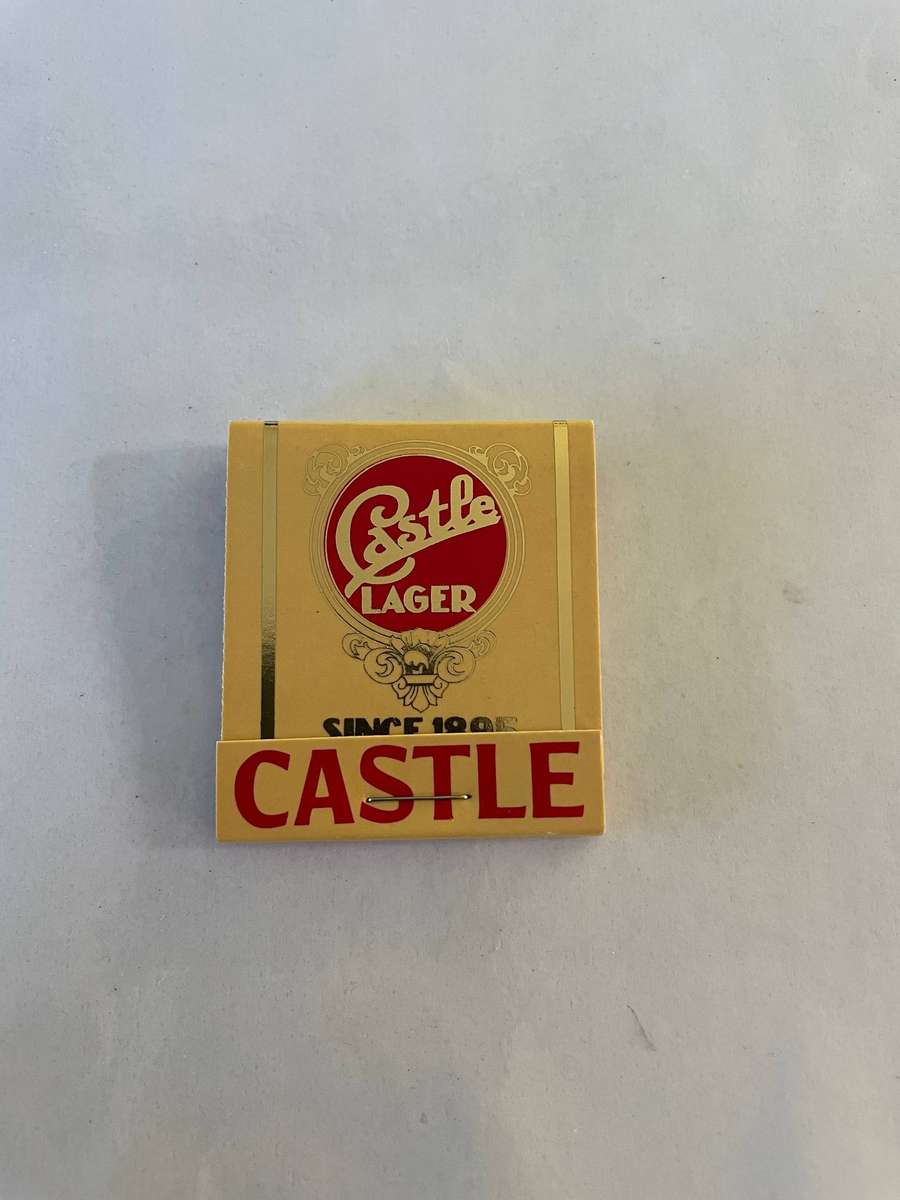 Vintage Castle Lager Promotional Matchbook
