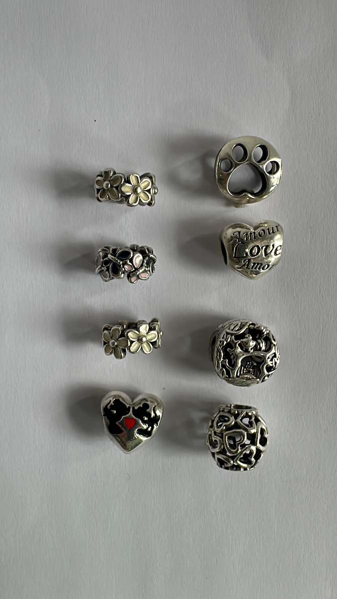 8 x Pandora Charms !!!!