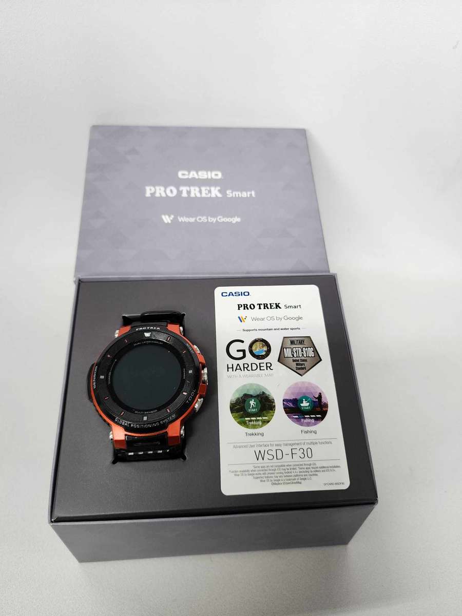 Casio Pro Trek Smart preowned watch