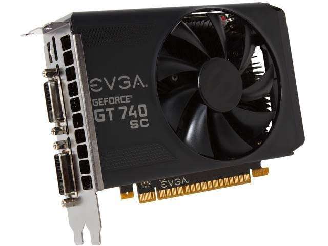 EVGA GeForce GT 740 2GB Superclocked