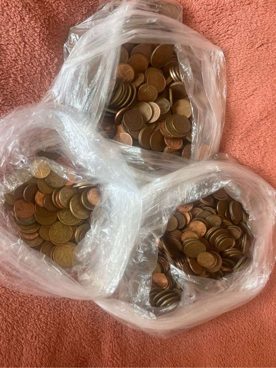 6+kg of old South African coins