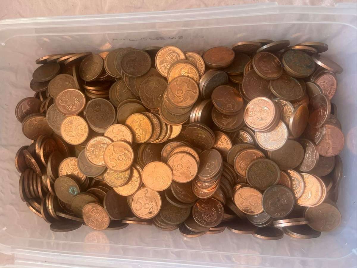 6+kg of old South African coins