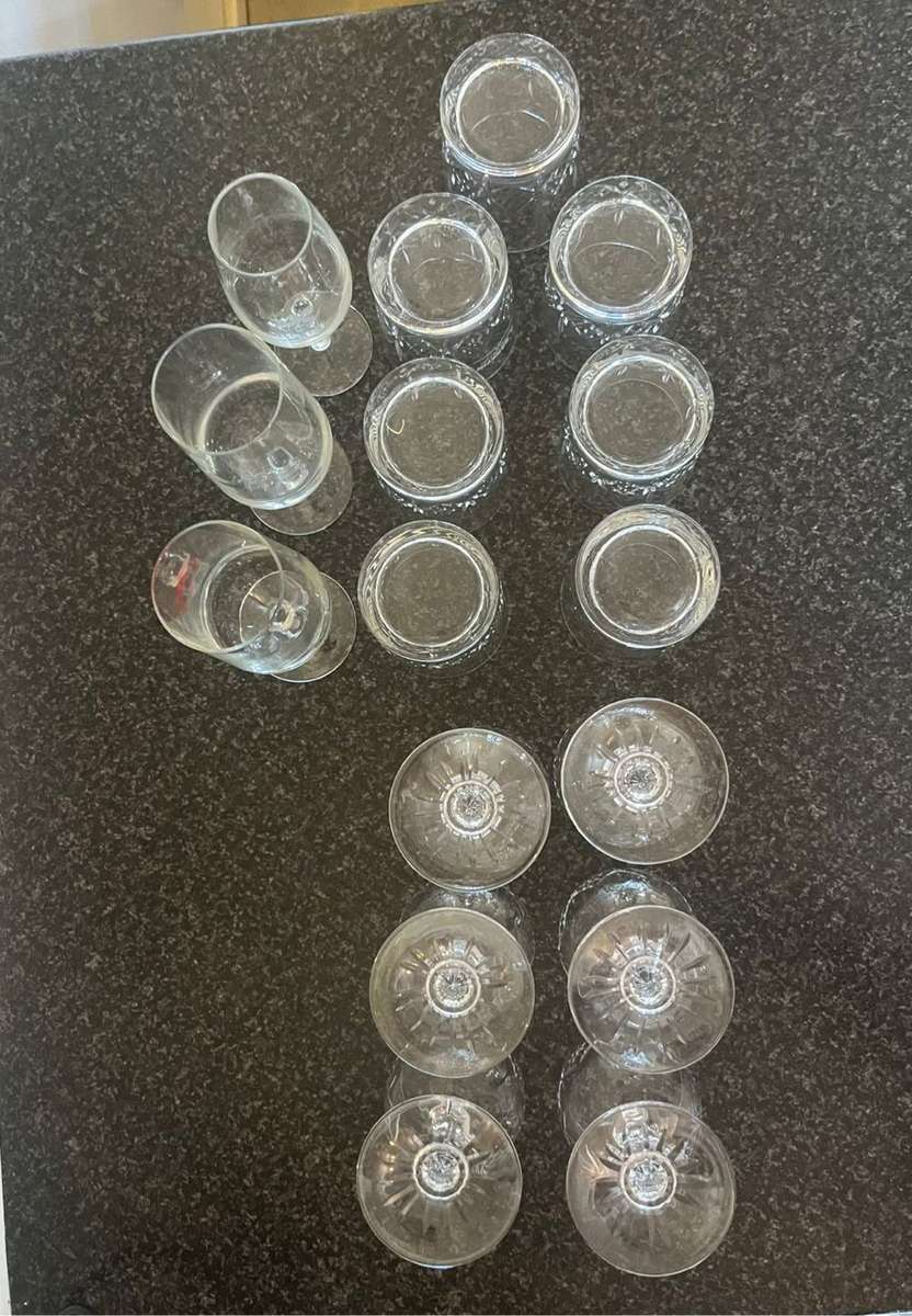 Set of Crysatal glasses 