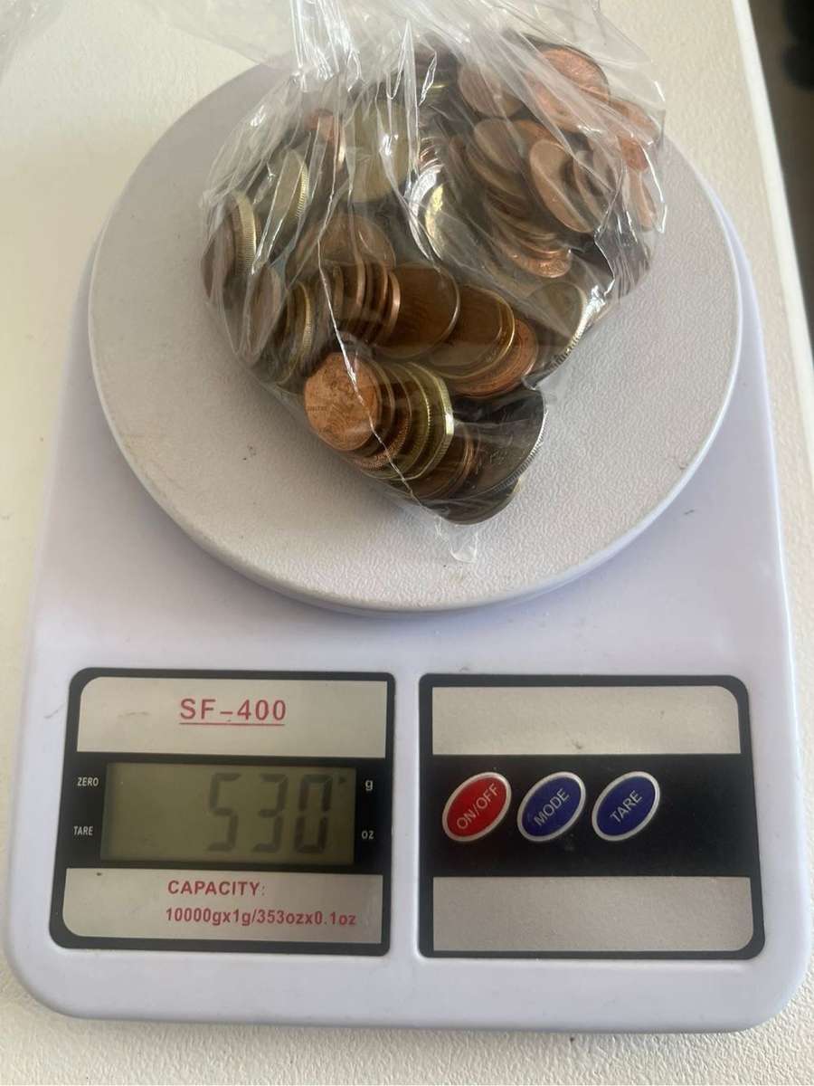 Over 500g of Foreign Coins  A Global Collection for Enthusiasts