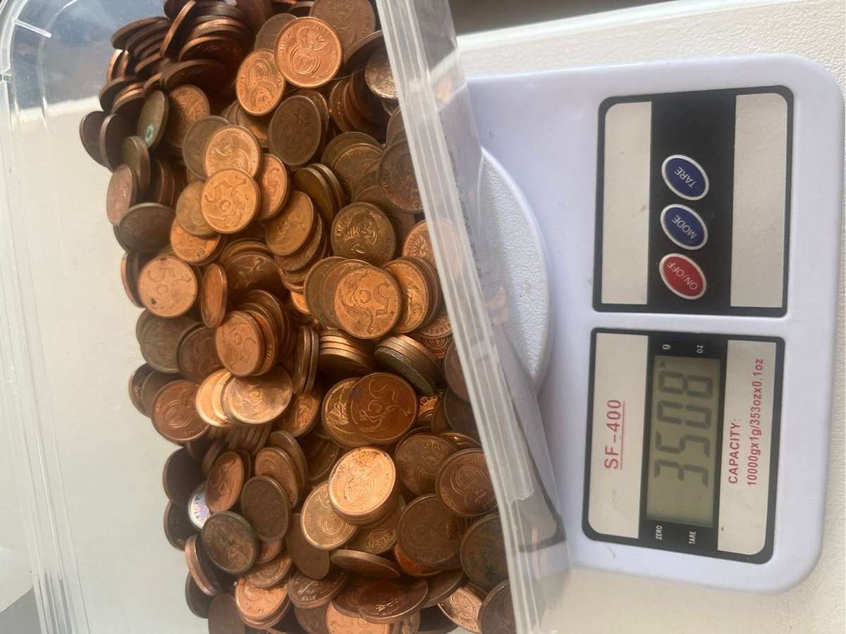 6+kg of old South African coins