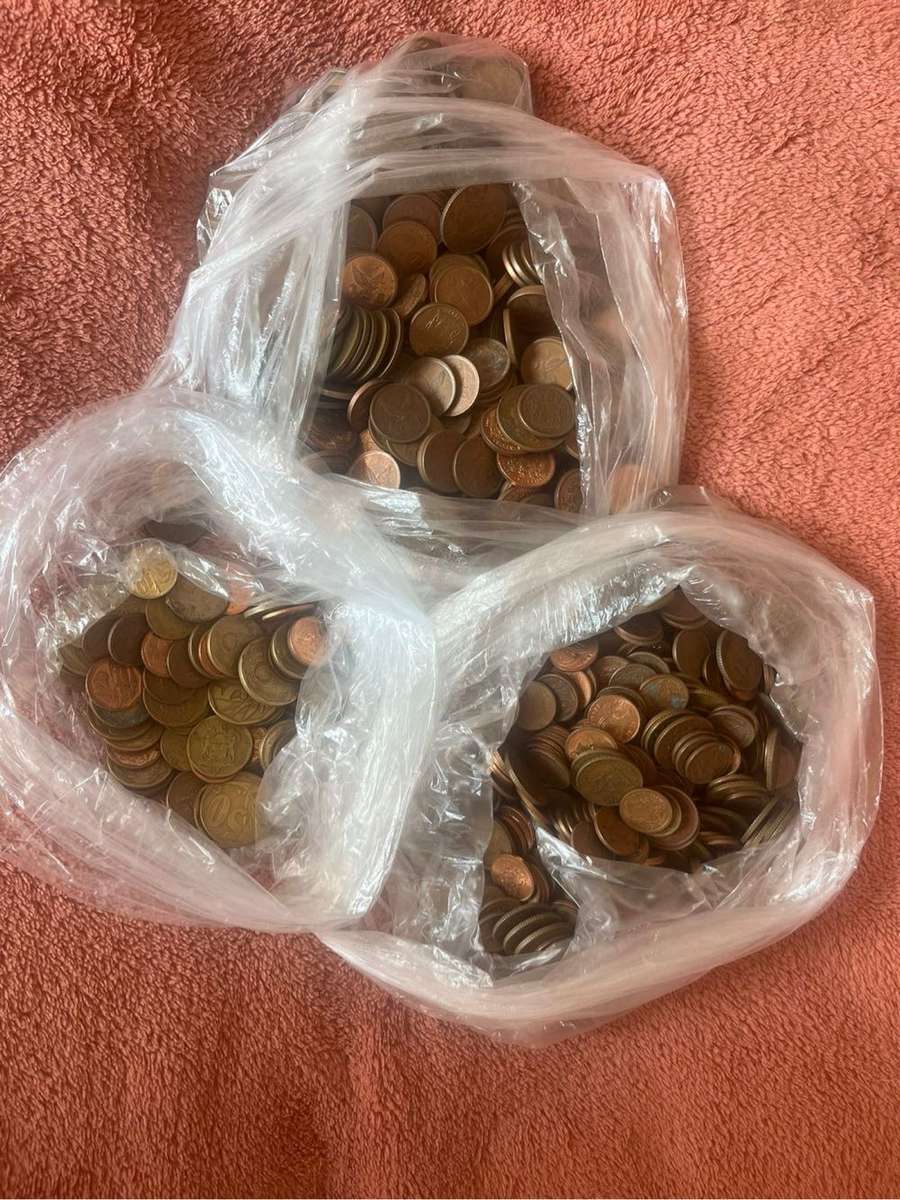 6+kg of old South African coins