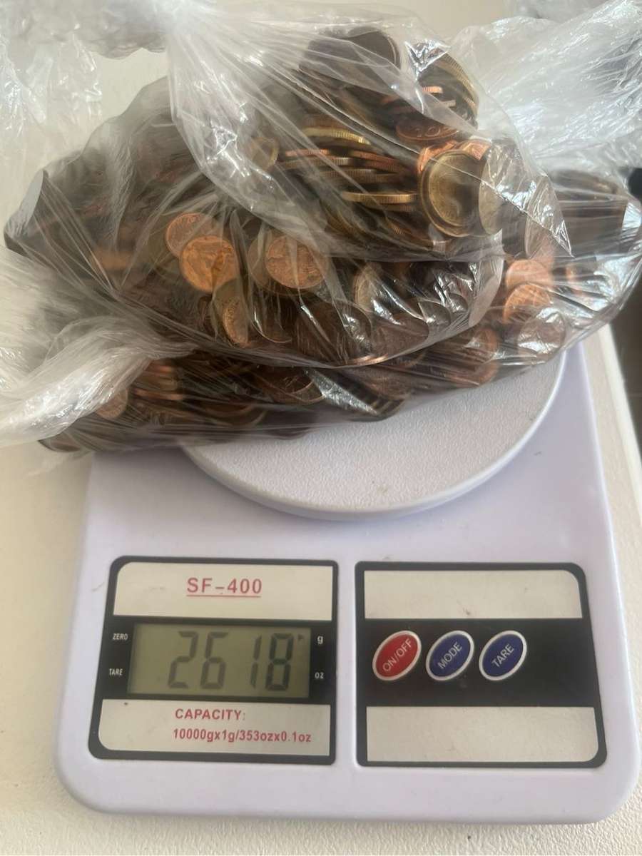 6+kg of old South African coins