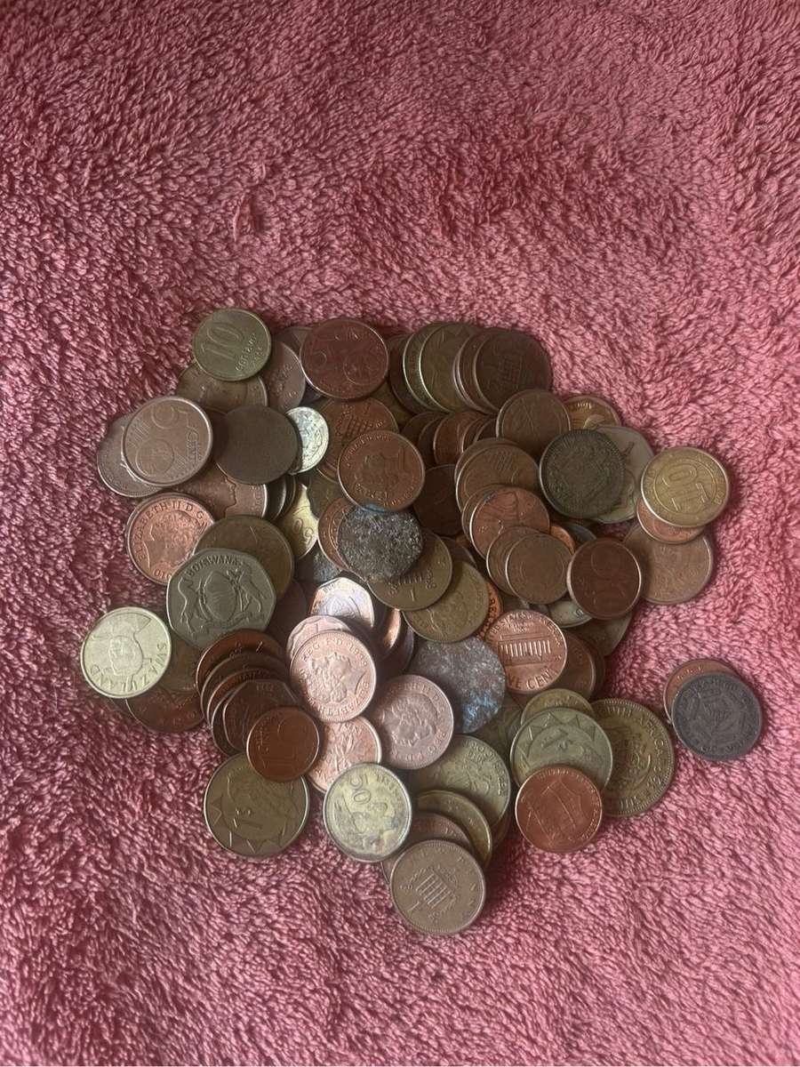 Over 500g of Foreign Coins  A Global Collection for Enthusiasts