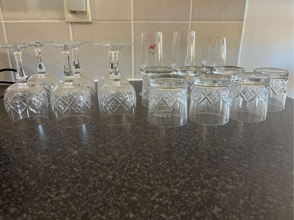 Set of Crysatal glasses 