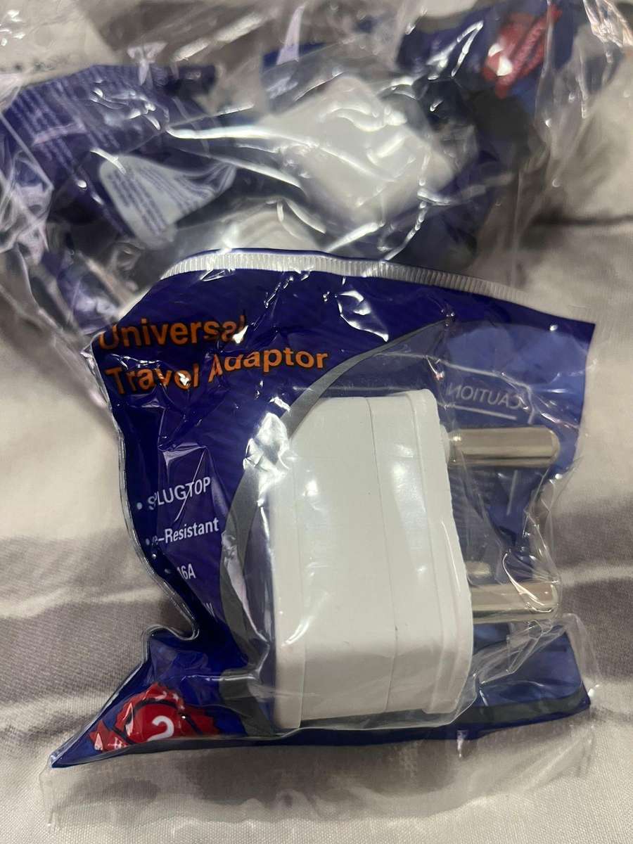 SA to Europe Plug Adapter x5  Bids Per Item