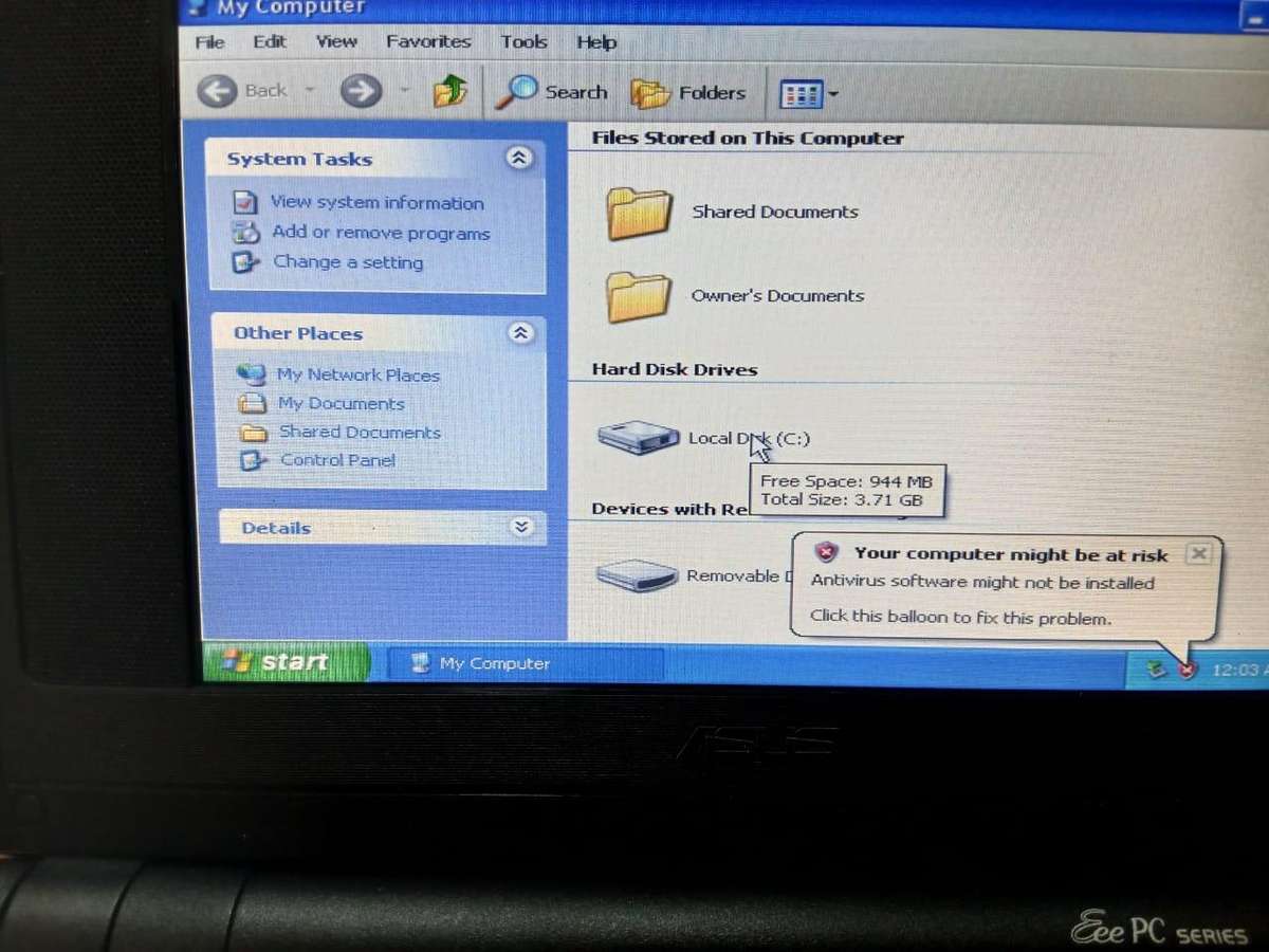 Vintage Asus Eee Pc Seriers 4G
