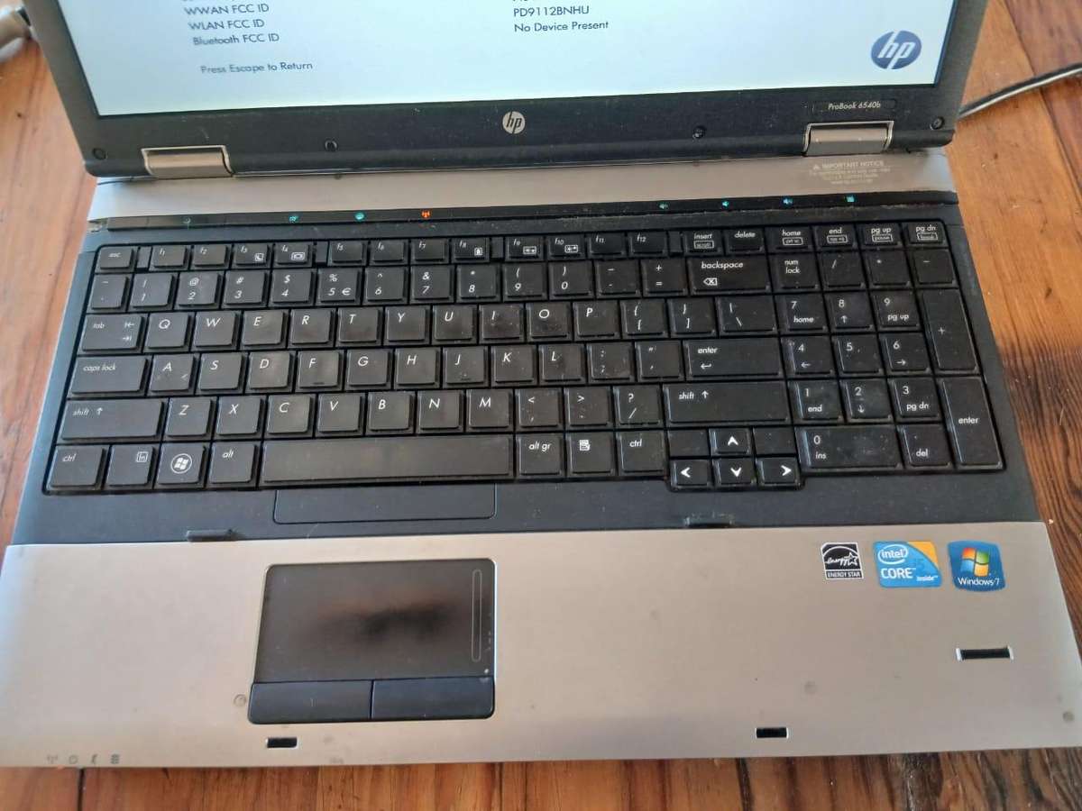 HP Probook i5 6540b