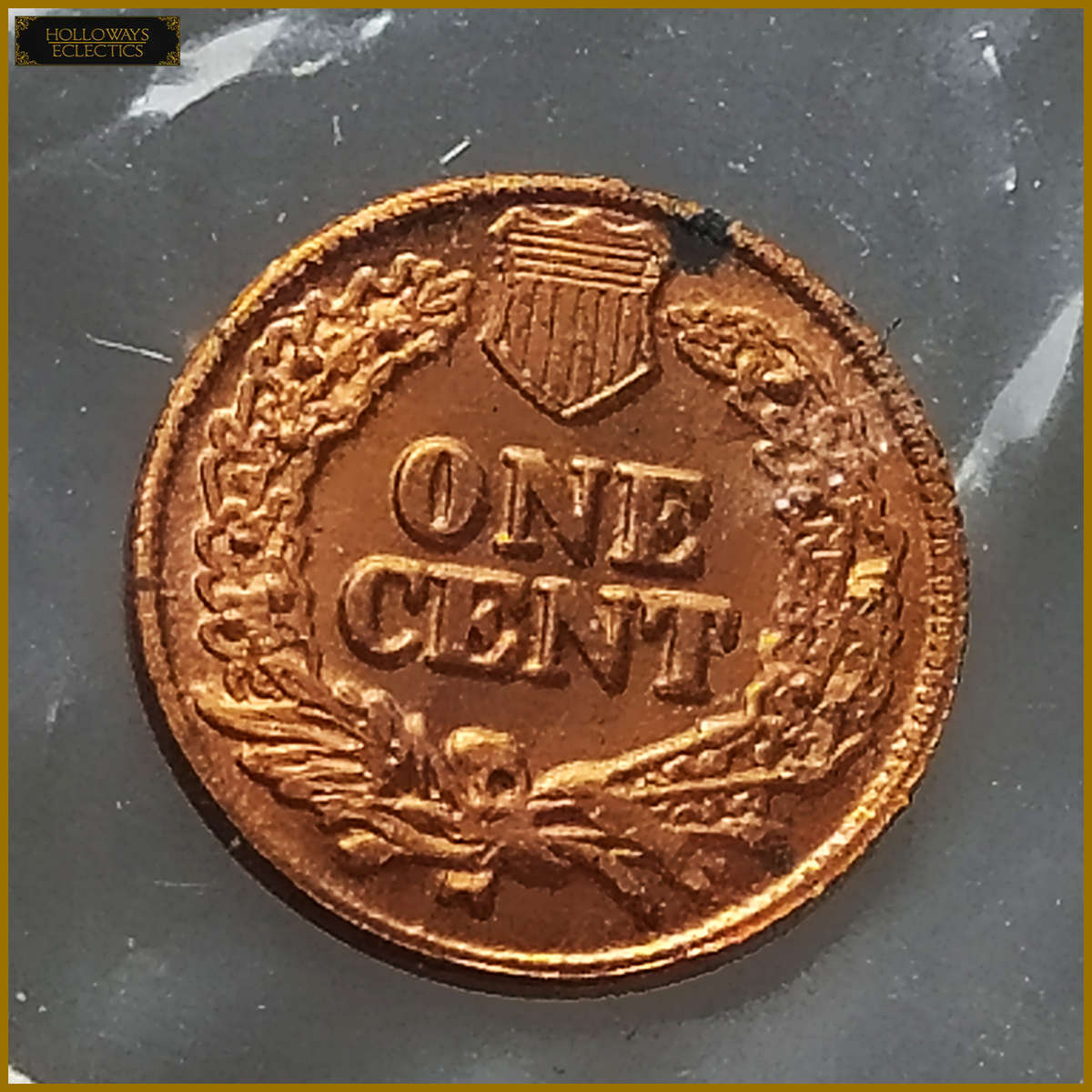 1877 Miniature Indian Head One Cent Coin