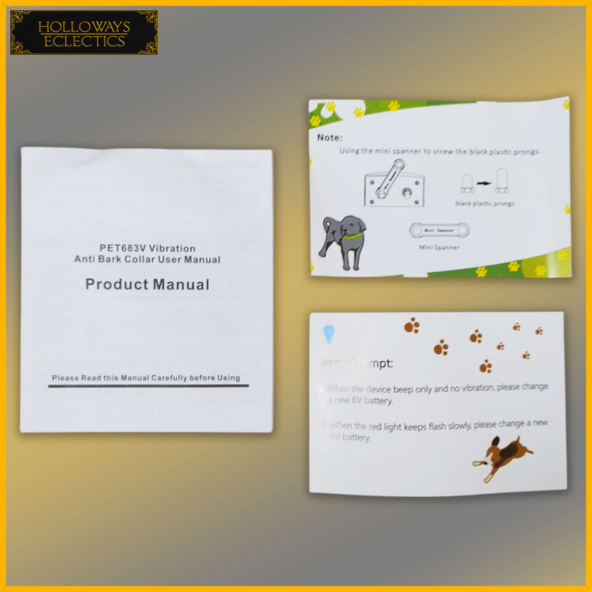 Focus Pets Barking Control Collar