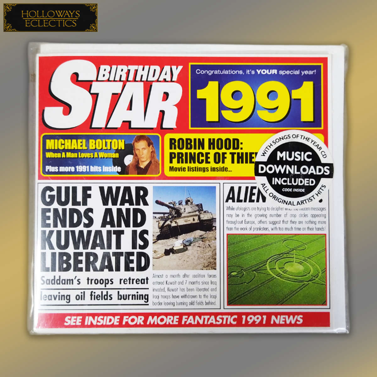 Collectable Birthday Star CD Cards 90s