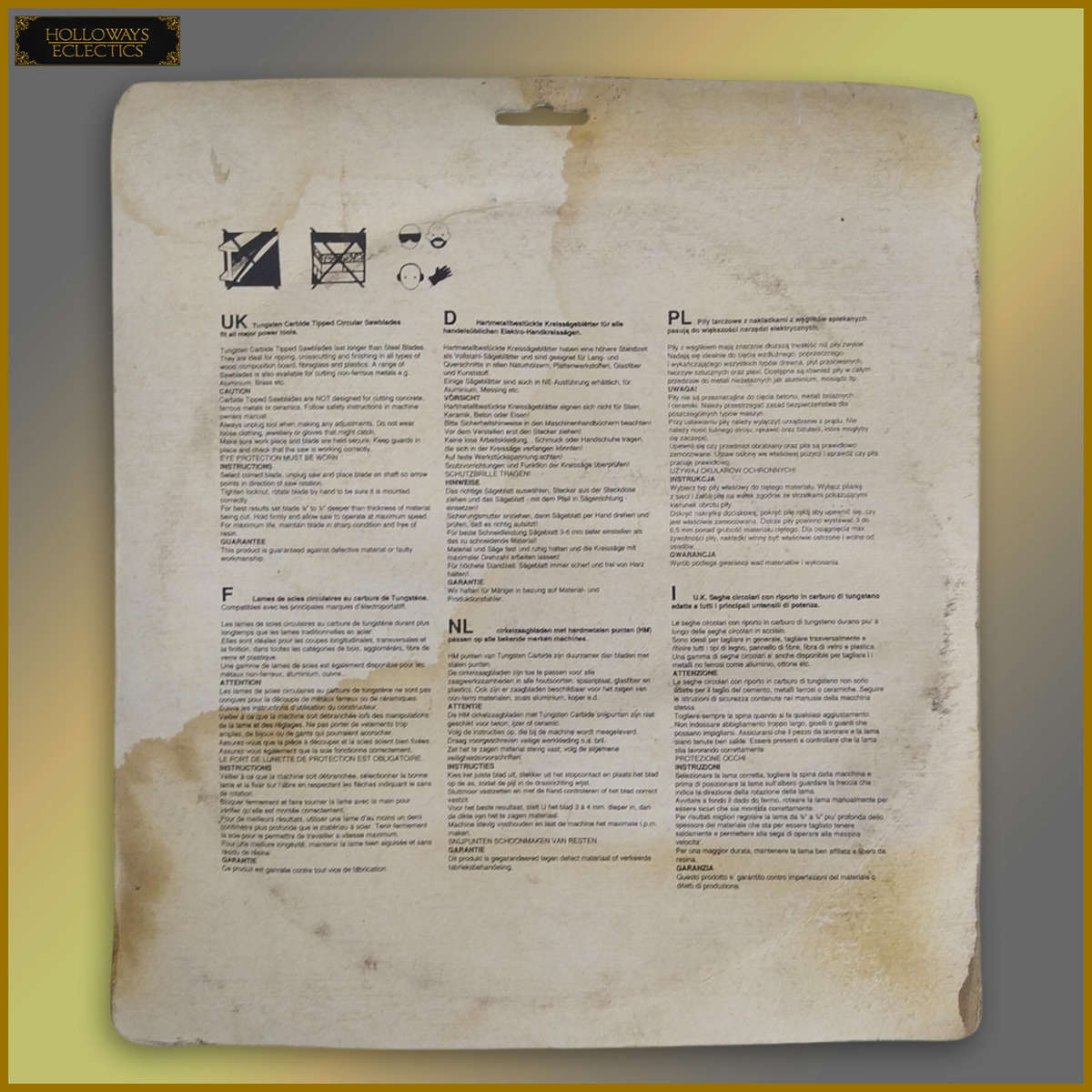 Genuine Carbide Tungsten Carbide Blade