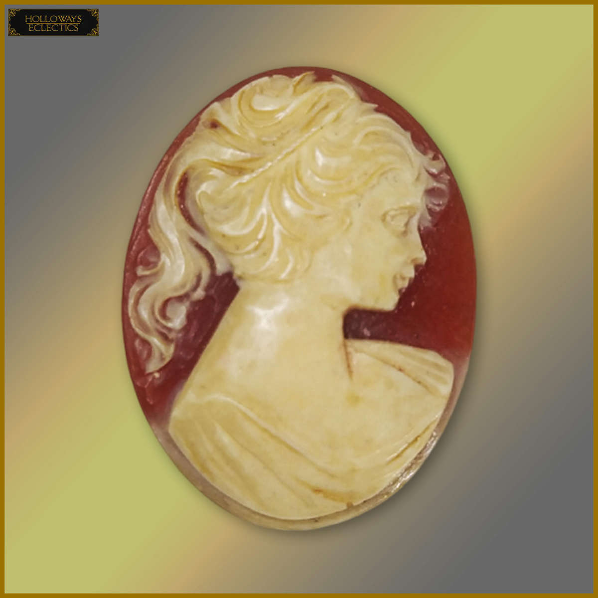 Vintage Faux Cameo