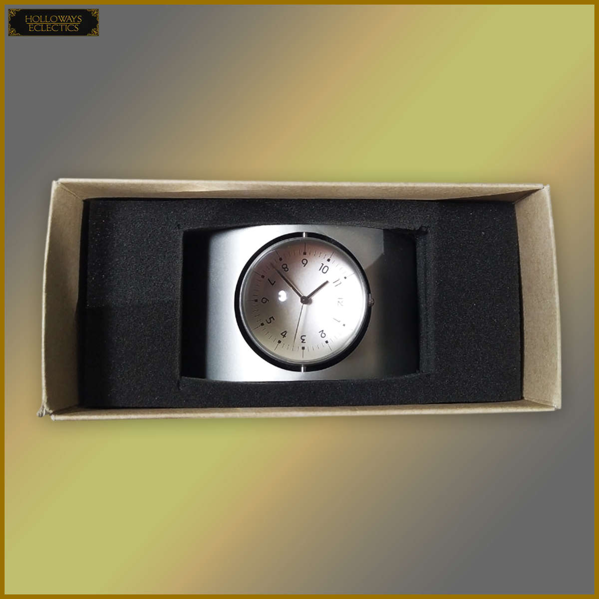 Vintage MNS Desk Spinning Clock