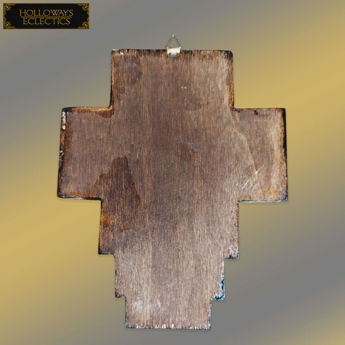 Vintage Handmade Wooden Crucifix