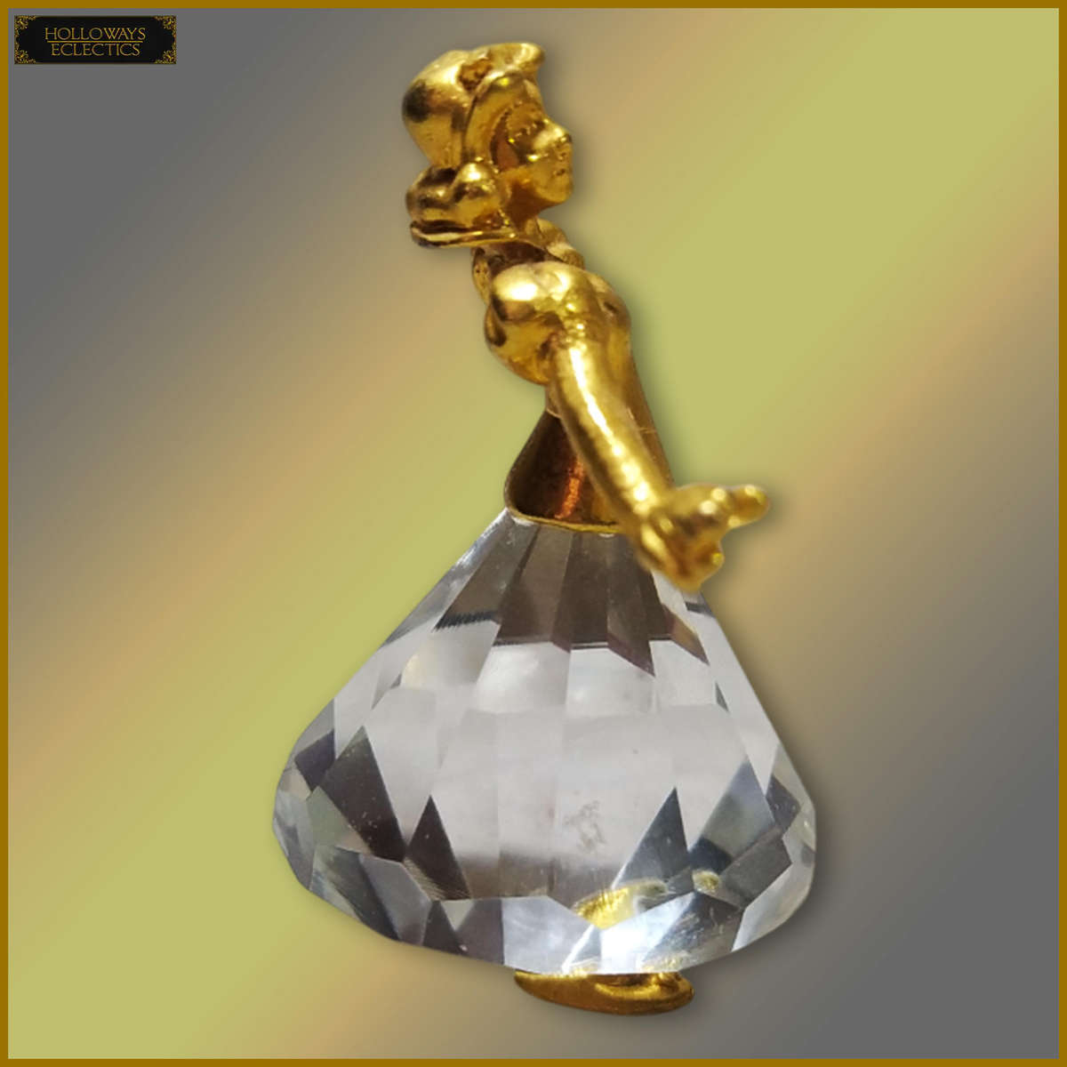 Swarovski Crystal Gold Plated Disney Snow White Ornament