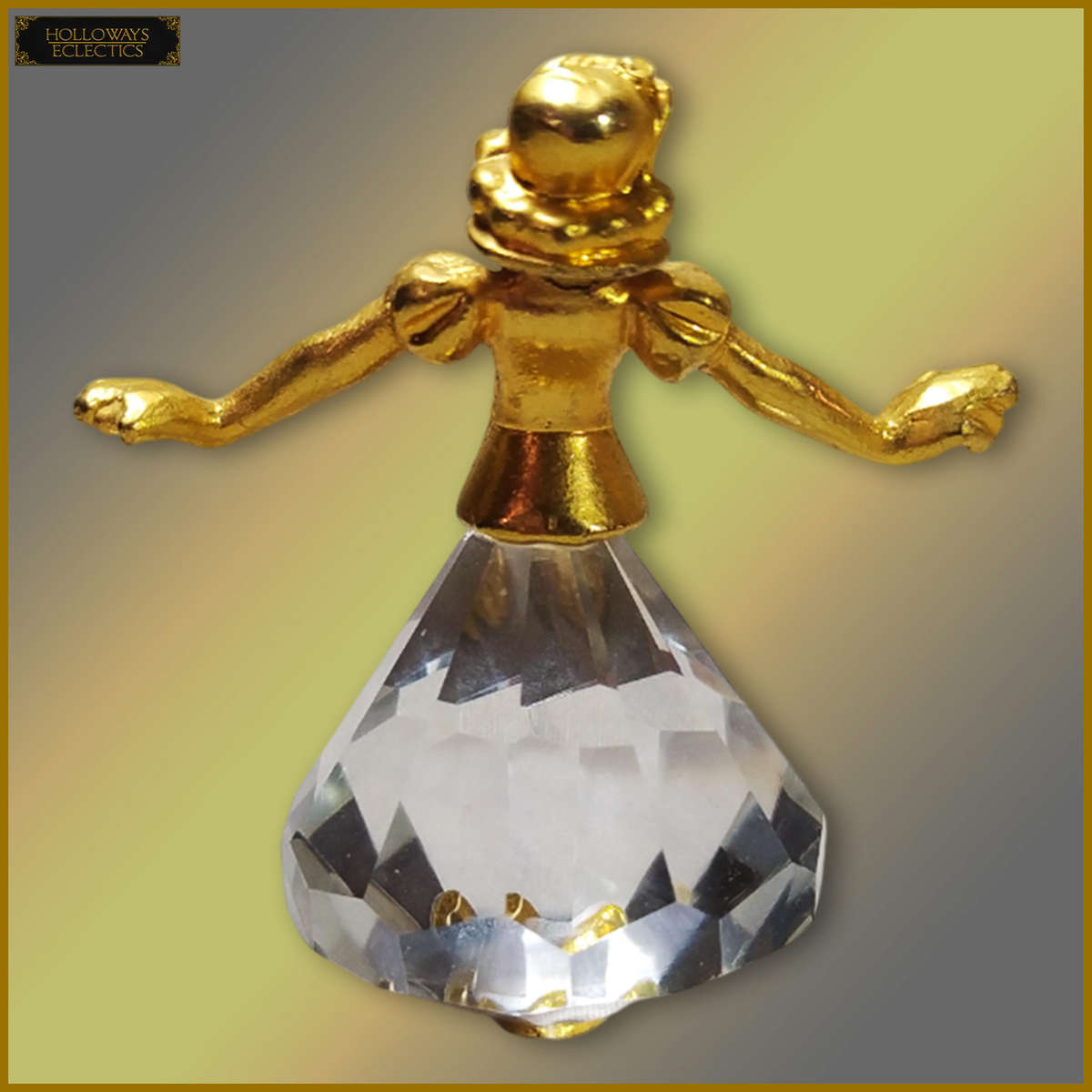 Swarovski Crystal Gold Plated Disney Snow White Ornament