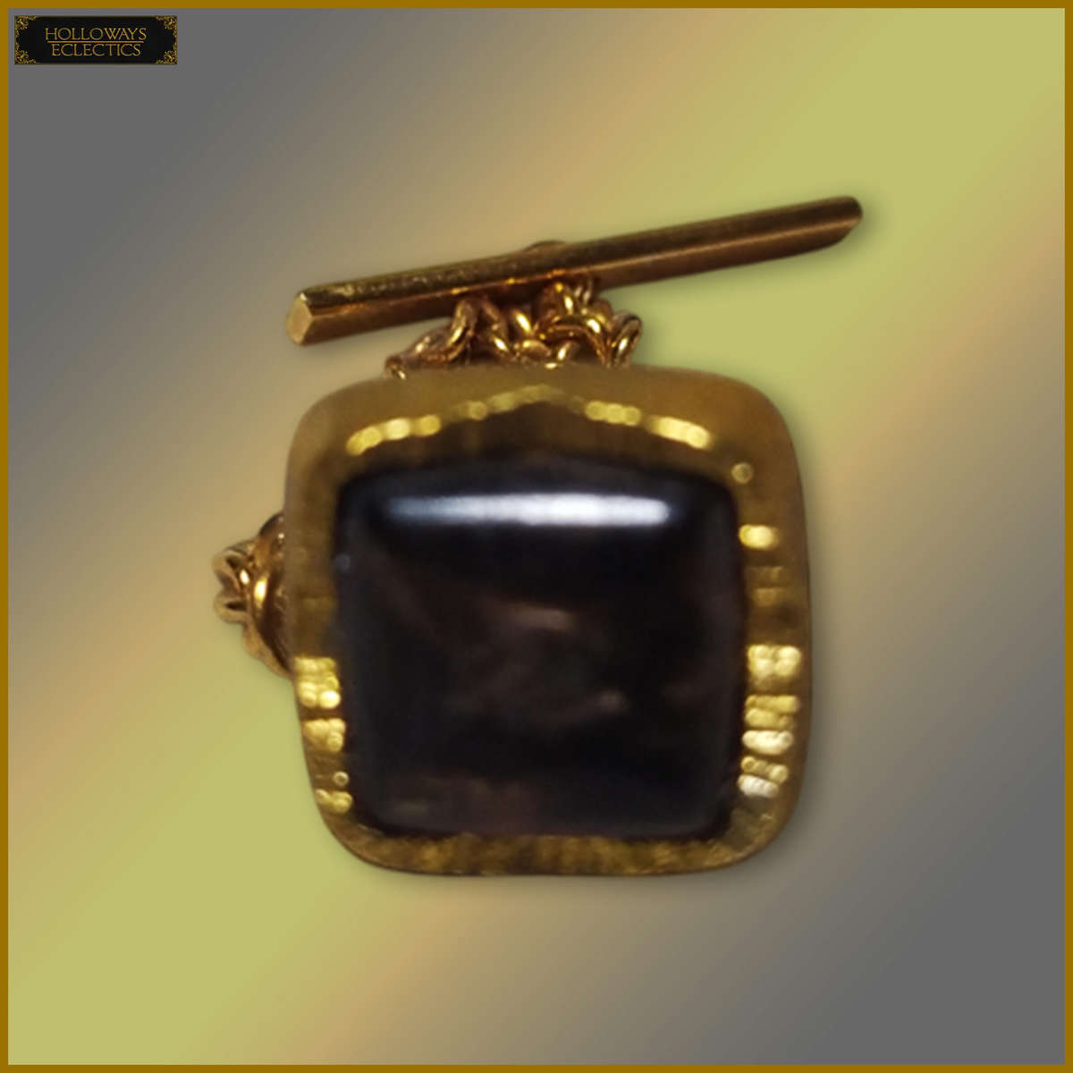 Vintage 22ct Gold Clad Grand Prix Cufflinks