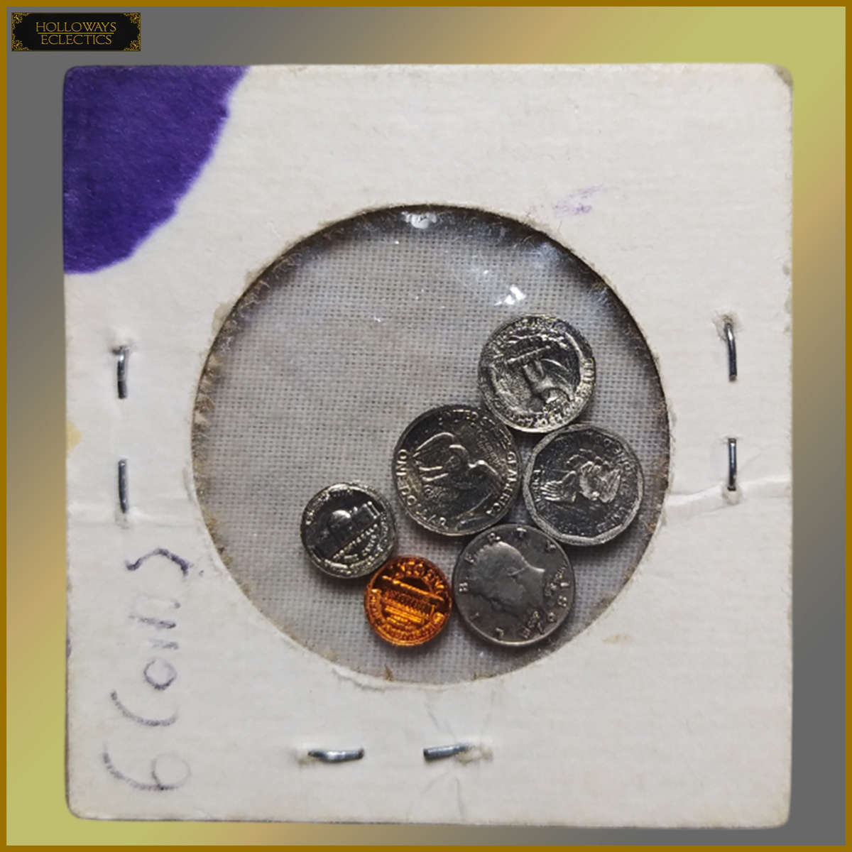 Worlds Smallest Miniature US Coin Set