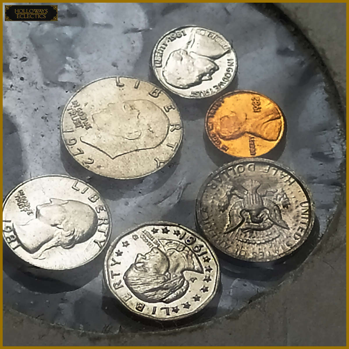 Worlds Smallest Miniature US Coin Set