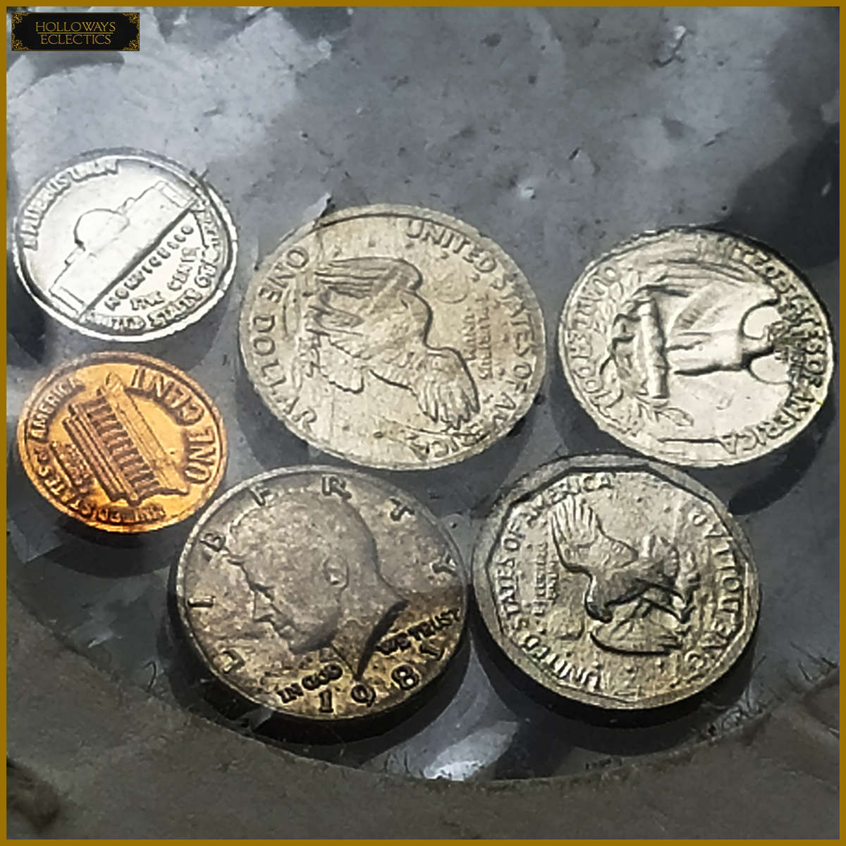 Worlds Smallest Miniature US Coin Set