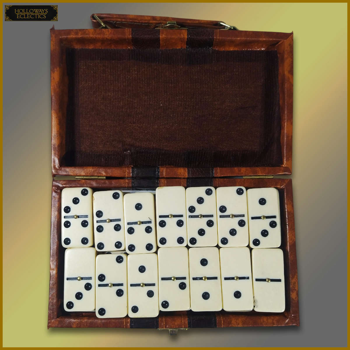 Vintage Original Dominoes Set