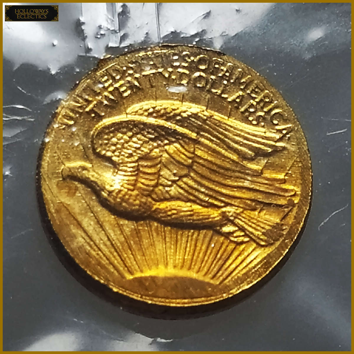 1907 Miniature Gold Double Eagle Twenty Dollar Coin