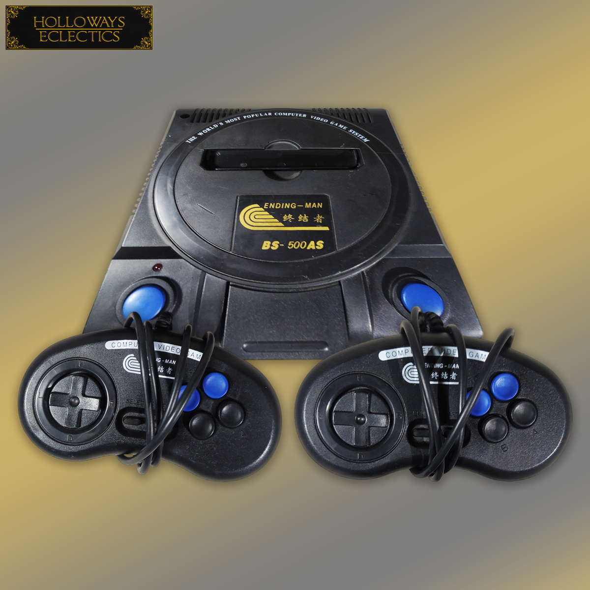 Vintage Ending Man Video Game System