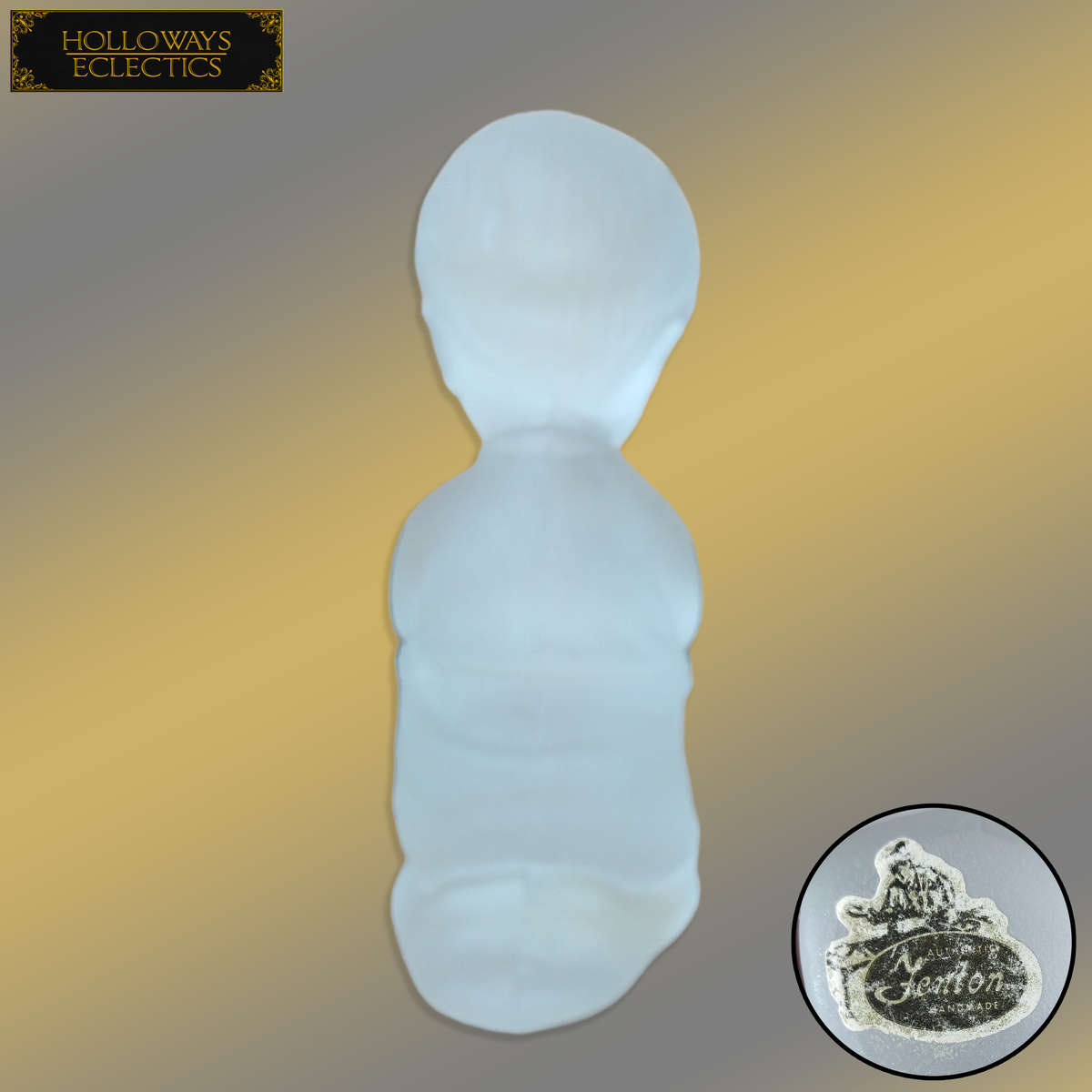 Vintage Fenton Glass Of Praying Boy