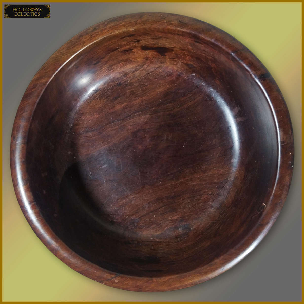 Ebony Wood Fruit Bowl